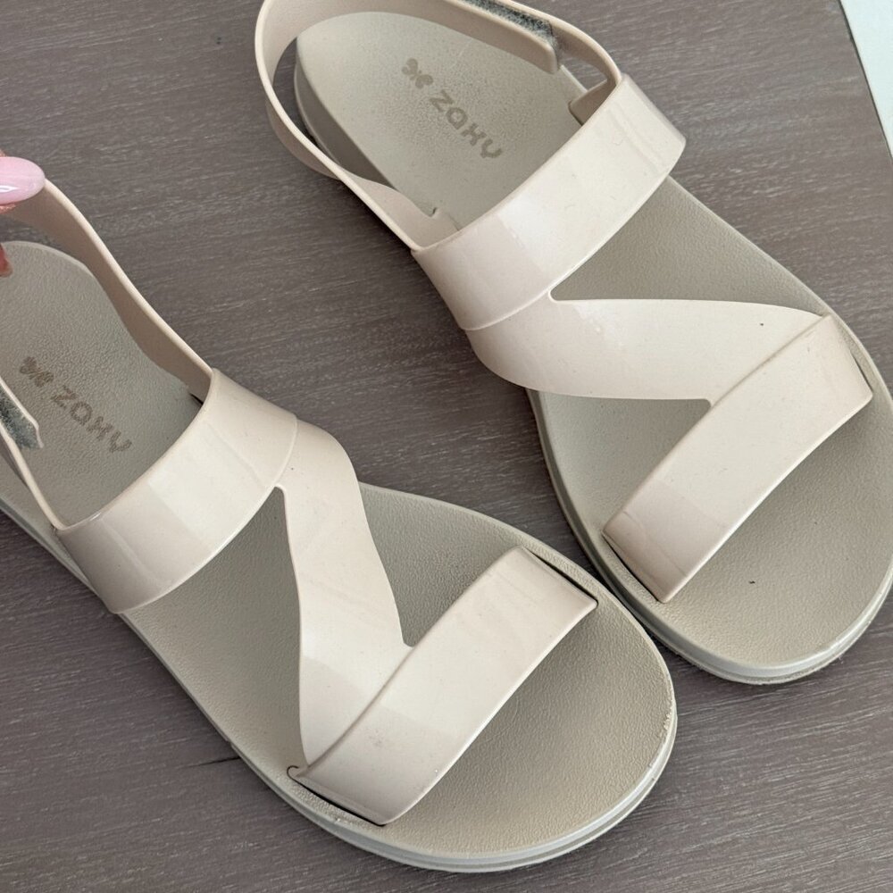 Zaxy Women's Sandals Fragrant Rubber ZAXY Beige - Picture 11 of 12